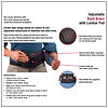 Lumbar Back Brace with Removable Pad One Size