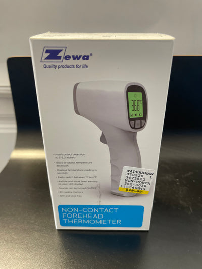 Zewa: Non-Contact Forehead Thermometer