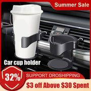 Car Cup Holder Air Vent Outlet Drink Coffee Bottle Holder Can Mounts Holders Beverage Ashtray Mount Stand Universal Accessories