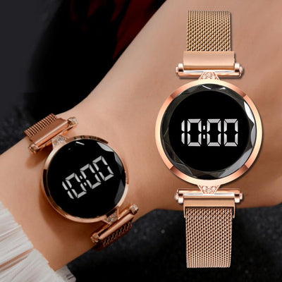 Luxury Digital Magnet Watch