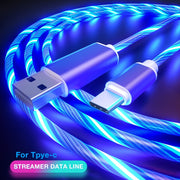 Light glow charging Cable