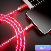 Light glow charging Cable